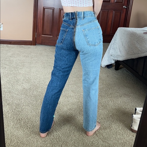 Revice Two Toned Jeans - Picture 2 of 7